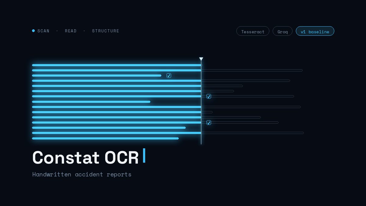 Constat OCR